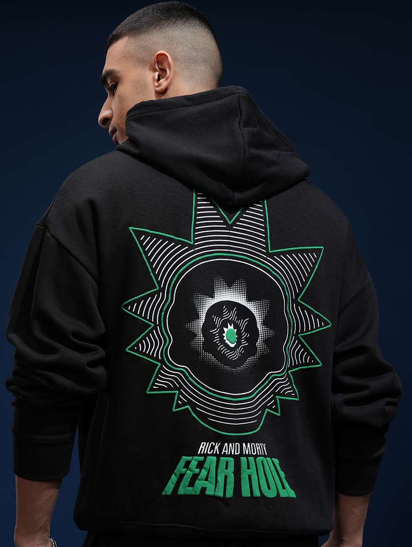 men printed long sleeve regular fit sweatshirt
