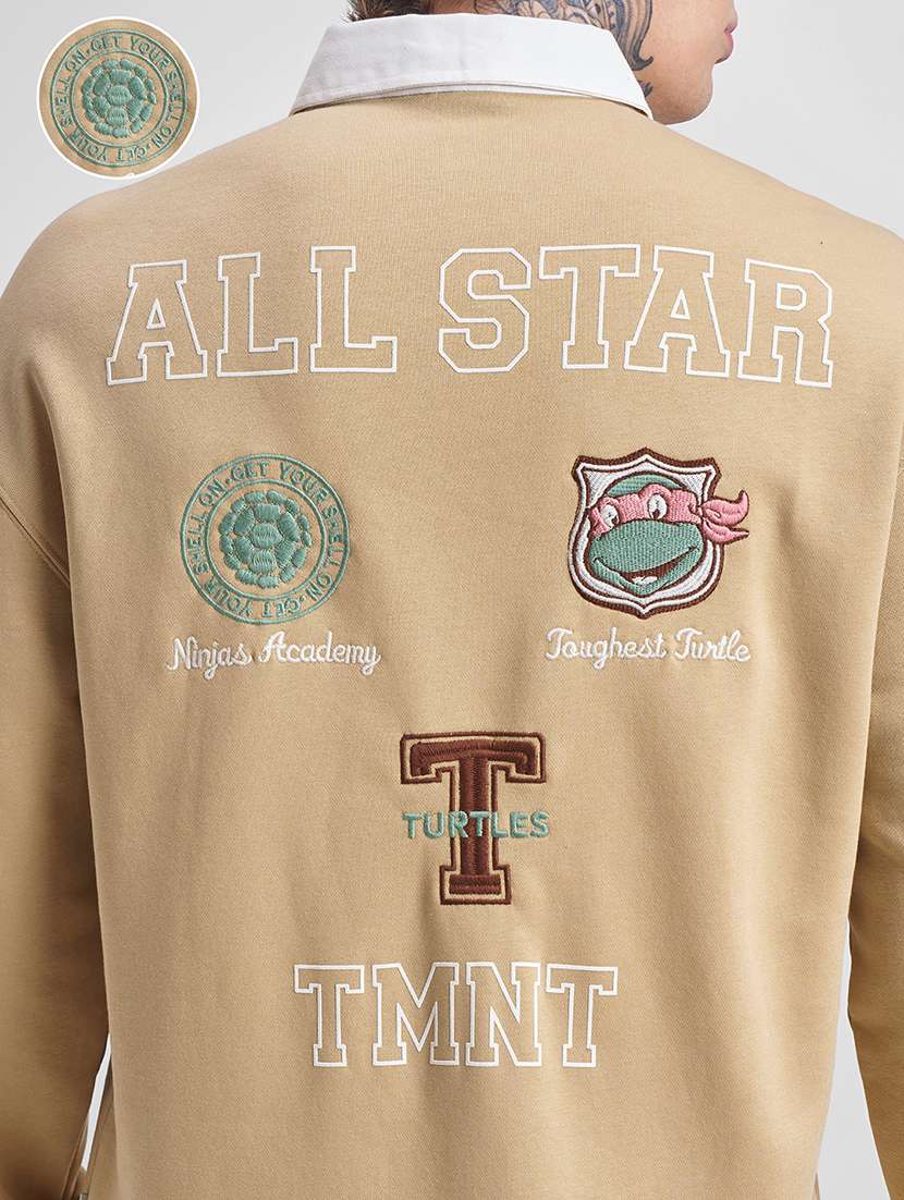 men printed long sleeve regular fit sweatshirt - 22504652 -  Standard Image - 2