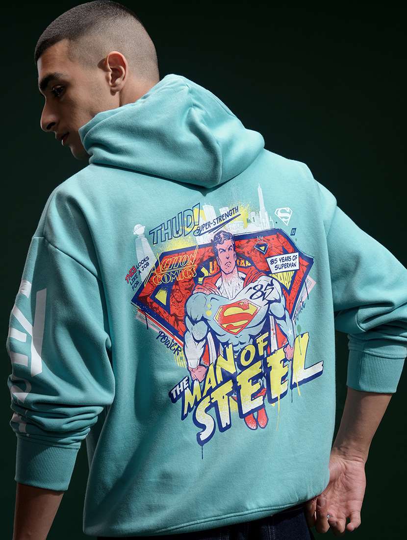 men printed long sleeve regular fit sweatshirt