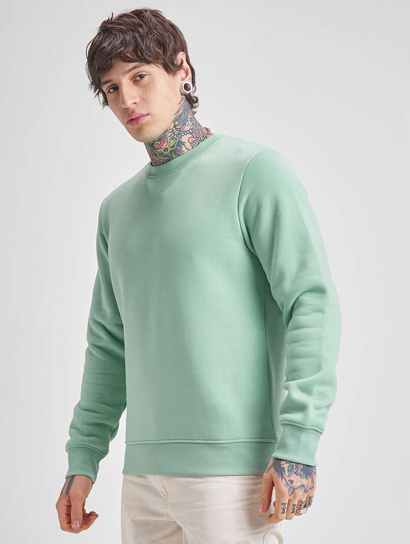 men solid long sleeve regular fit sweatshirt - 22504679 -  Standard Image - 2