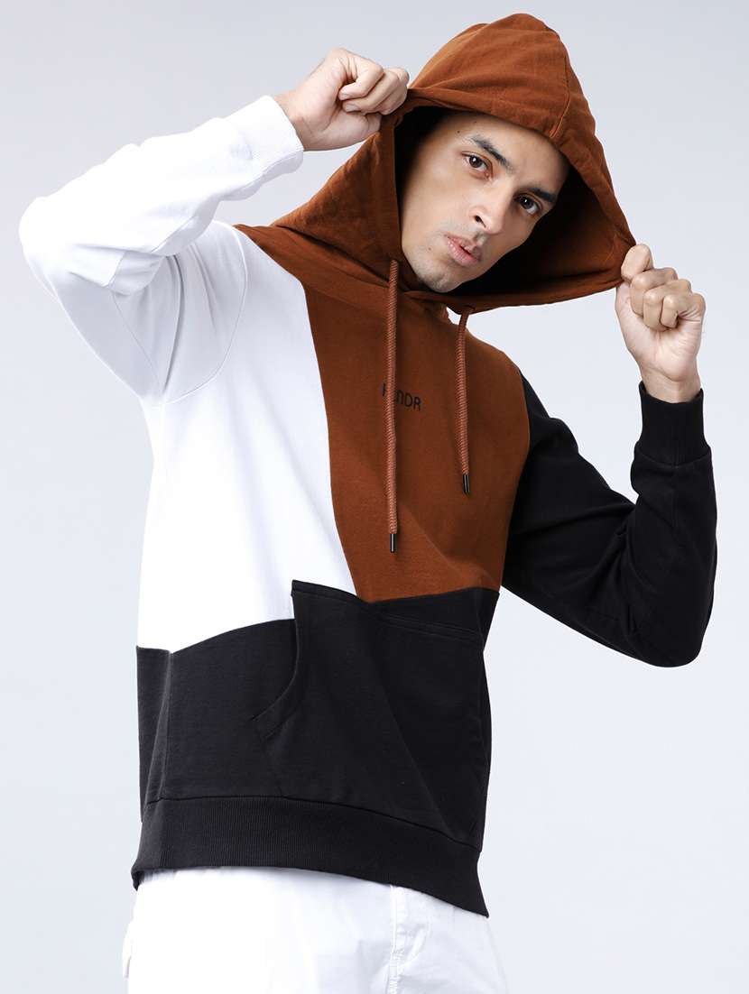 men color block long sleeve regular fit sweatshirt - 22504690 -  Standard Image - 2