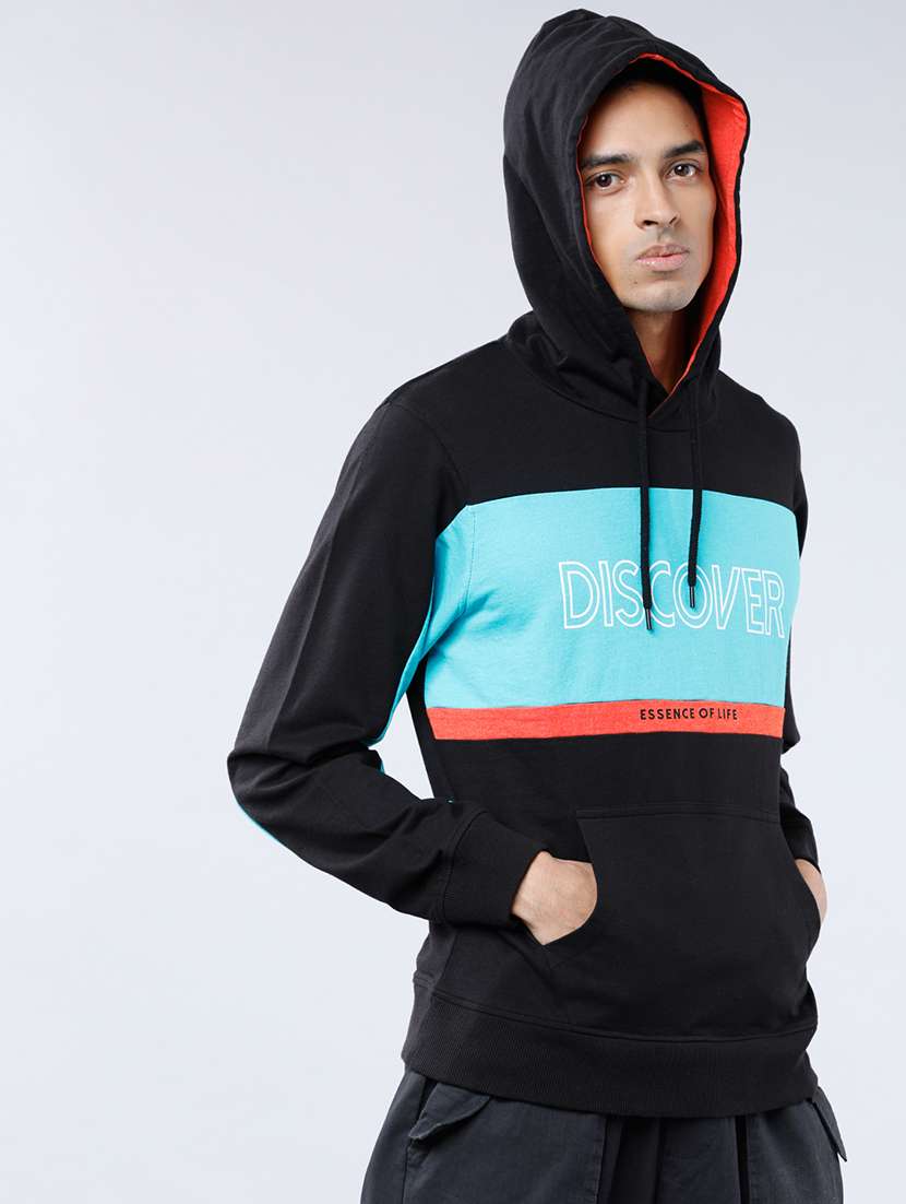 men color block long sleeve regular fit sweatshirt - 22504691 -  Standard Image - 2