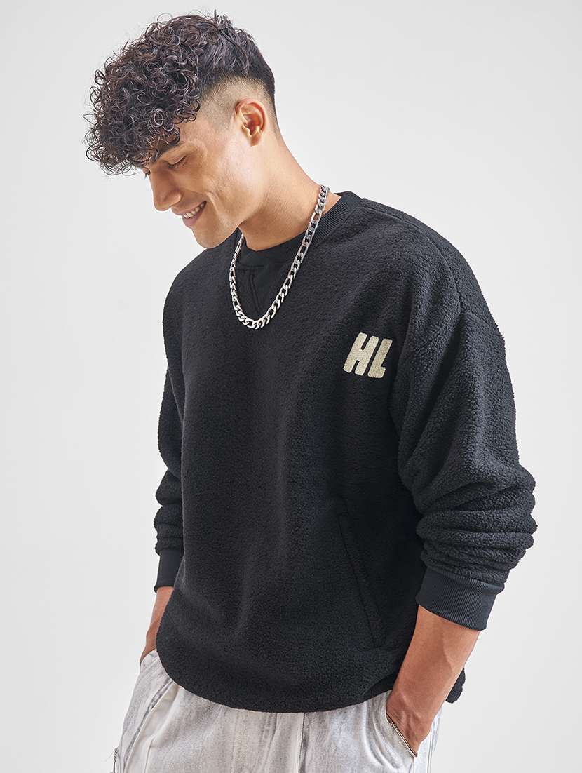 men logo print long sleeve regular fit sweatshirt - 22504710 -  Standard Image - 2