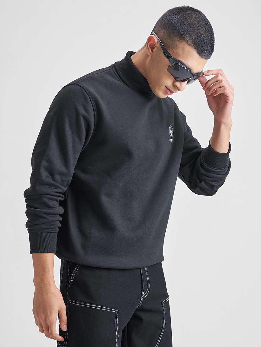 men logo print long sleeve regular fit sweatshirt - 22504715 -  Standard Image - 2