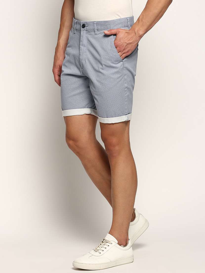 men printed mid rise regular fit shorts - 22505168 -  Standard Image - 2