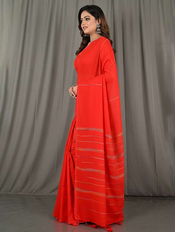 women self design handloom saree with blouse - 22505529 -  Standard Image - 2