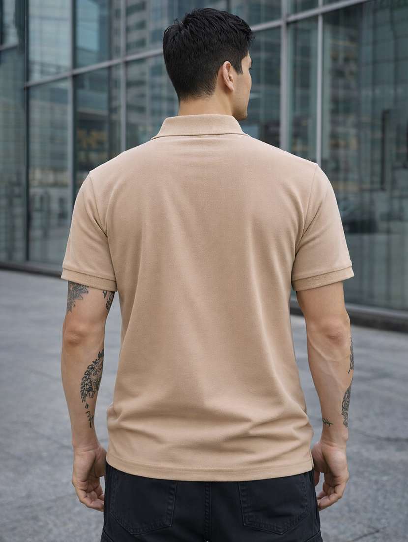 men logo print short sleeve regular fit polo t-shirt - 22505884 -  Standard Image - 2