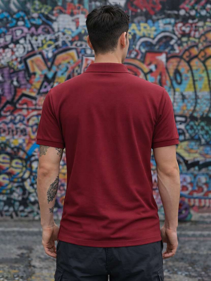 men logo print short sleeve regular fit polo t-shirt - 22505889 -  Standard Image - 2