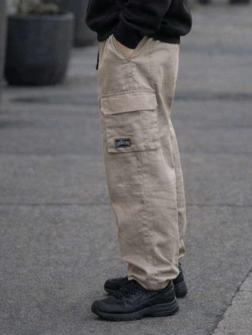 boys solid mid rise cargo pant - 22505990 -  Standard Image - 2