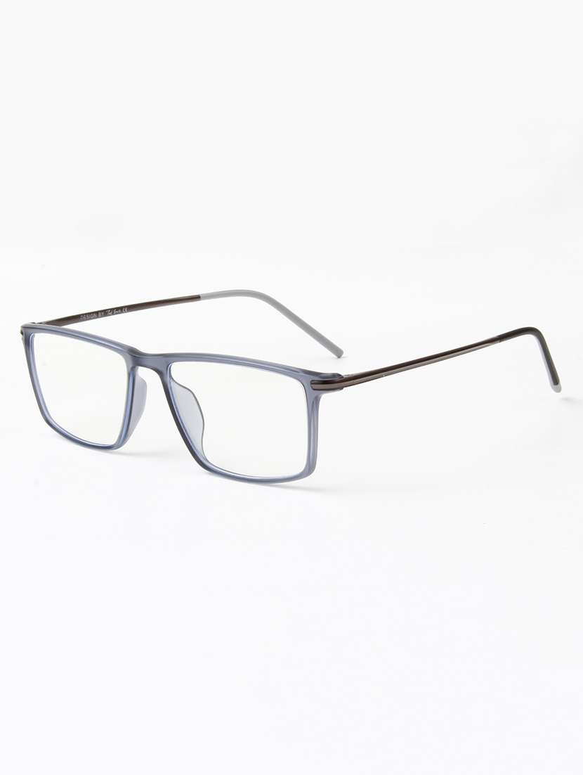 ted smith unisex rectangle blue full rim frames - 22507673 -  Standard Image - 2