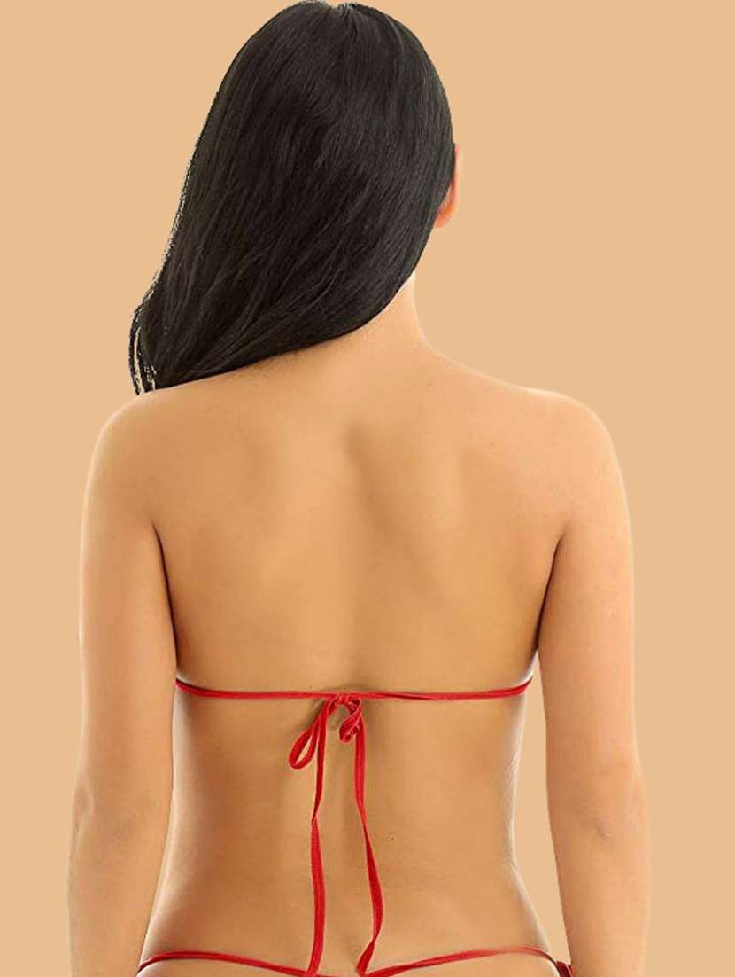 women solid bikini set - 22507764 -  Standard Image - 2