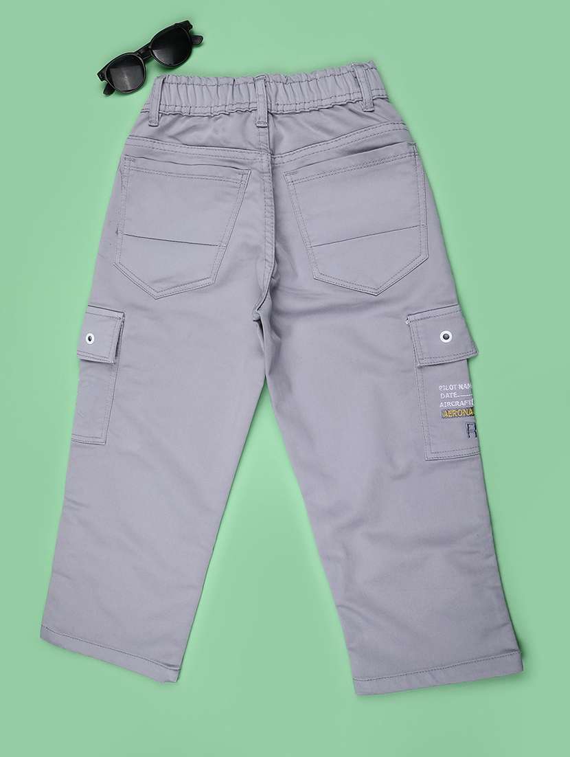 boys printed mid rise cargo pant - 22507953 -  Standard Image - 2