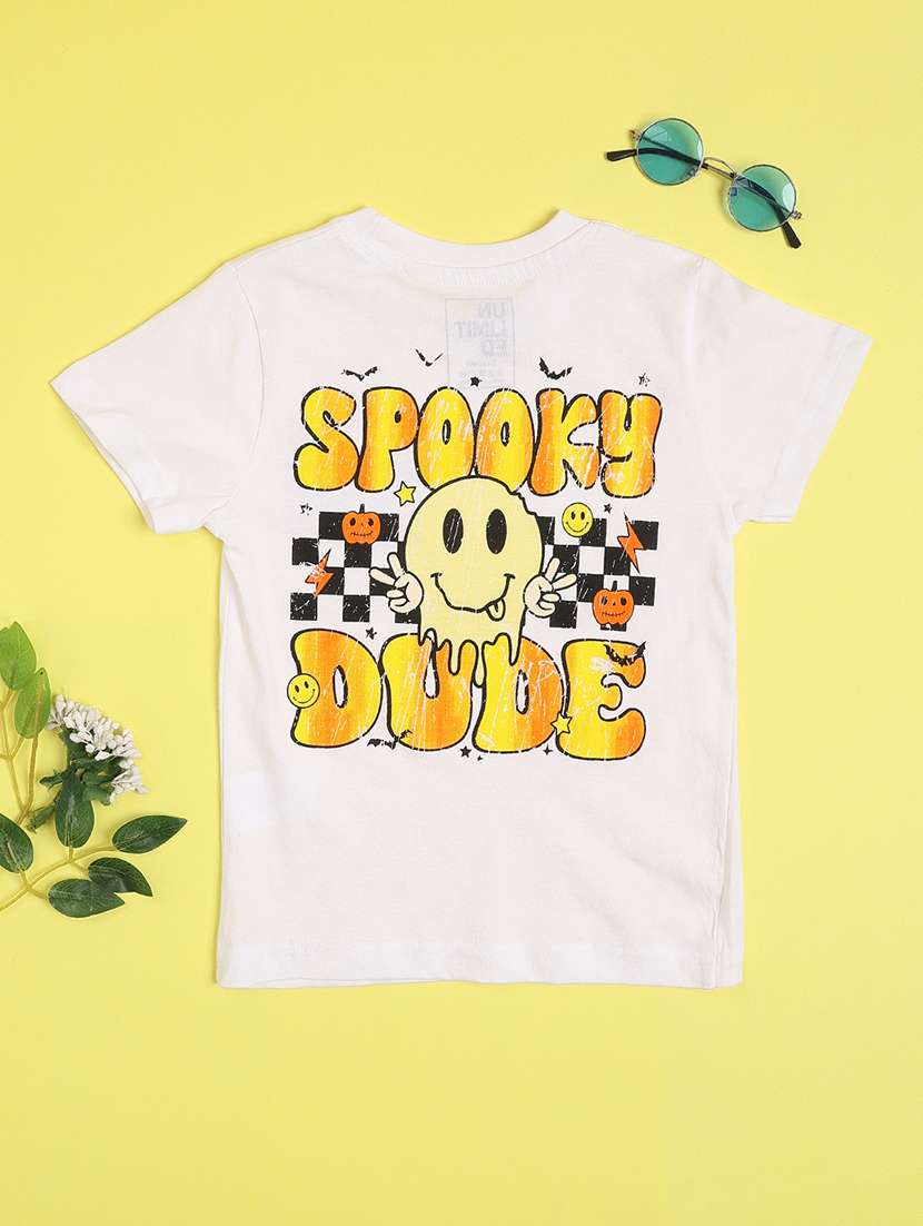 boys printed short sleeves regular fit t-shirt - 22507968 -  Standard Image - 2