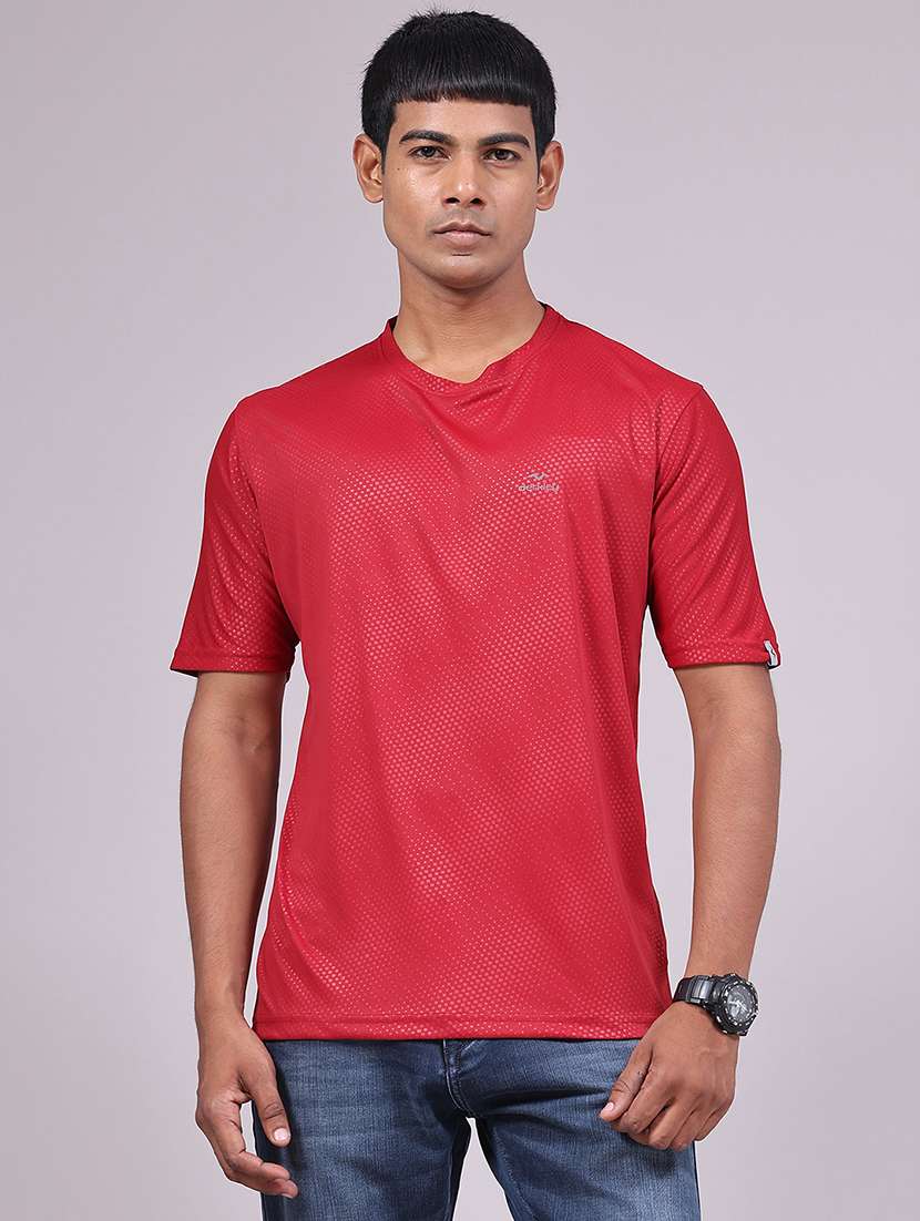 men textured short sleeve slim fit t-shirt - 22508977 -  Standard Image - 2