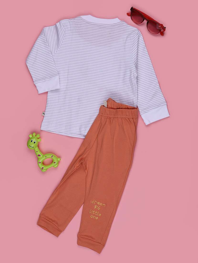 kids printed round neck full length set - 22509144 -  Standard Image - 2