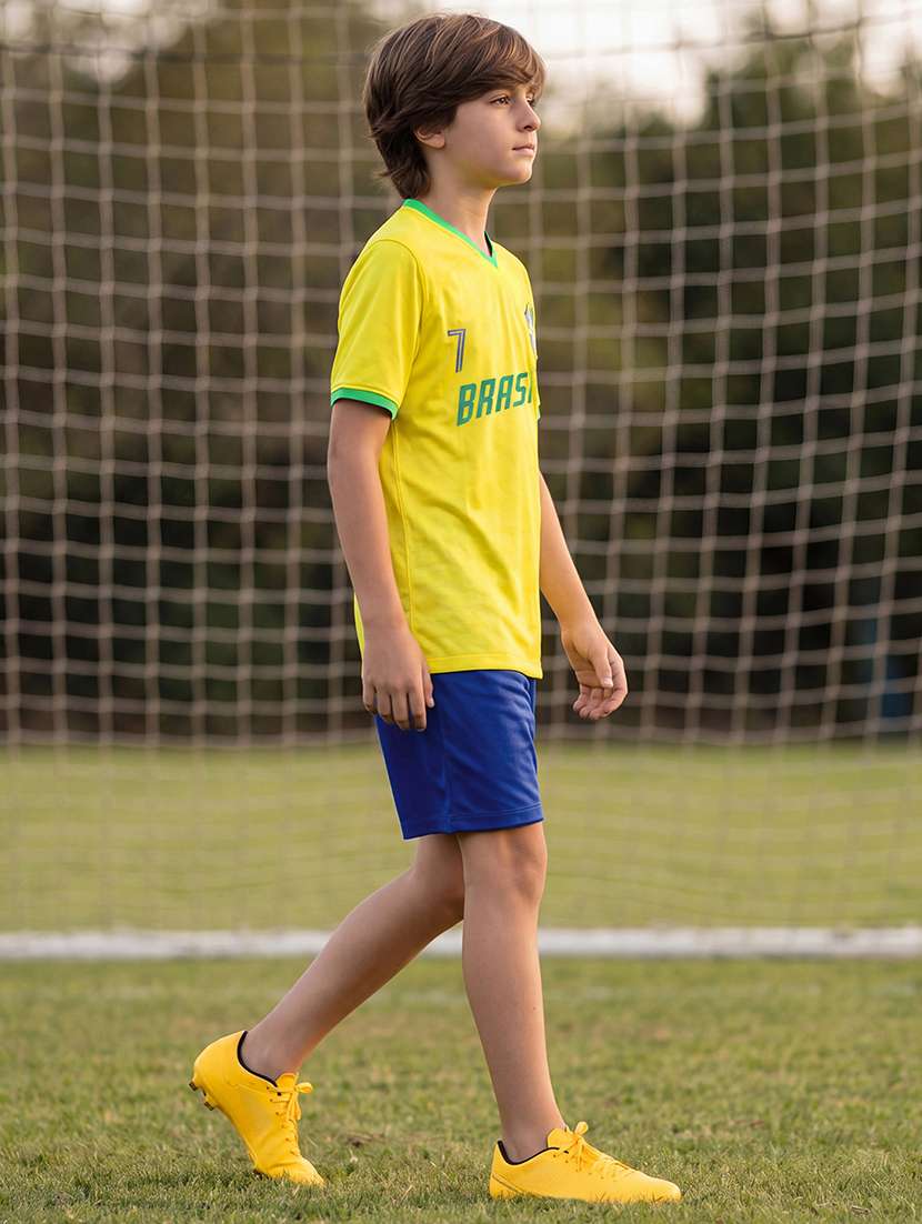 boys printed short sleeves t-shirt and shorts set - 22512319 -  Standard Image - 2