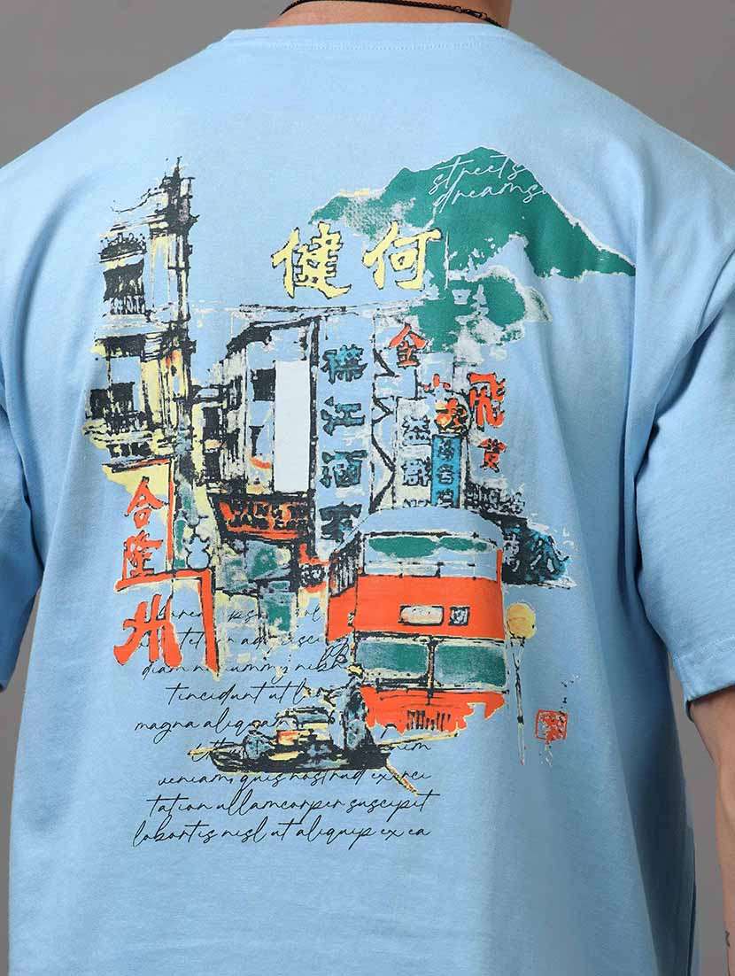 men printed short sleeve loose fit t-shirt - 22512416 -  Standard Image - 2