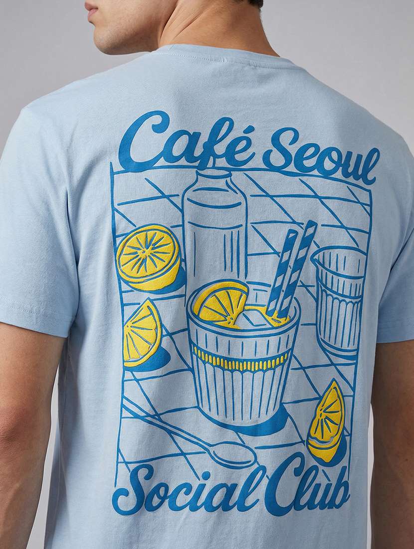 men printed short sleeve regular fit t-shirt - 22512428 -  Standard Image - 2