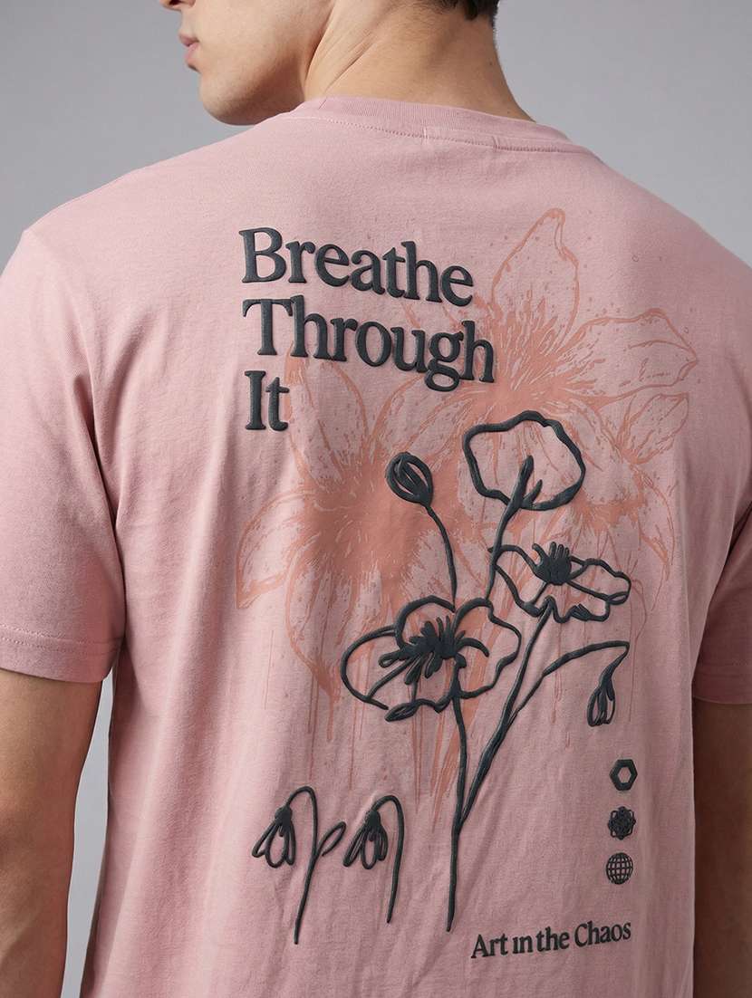 men printed short sleeve loose fit t-shirt - 22512437 -  Standard Image - 2