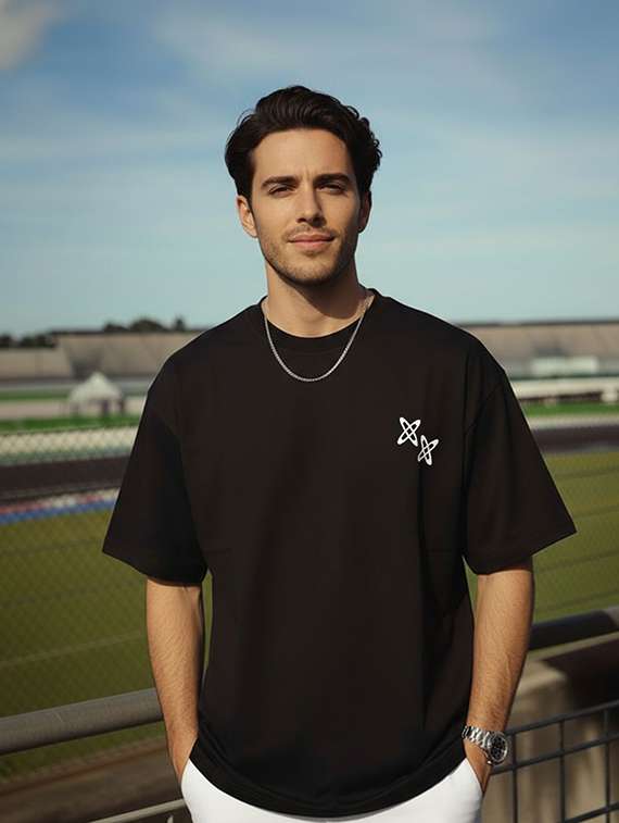 men printed short sleeve oversized t-shirt - 22512551 -  Standard Image - 2
