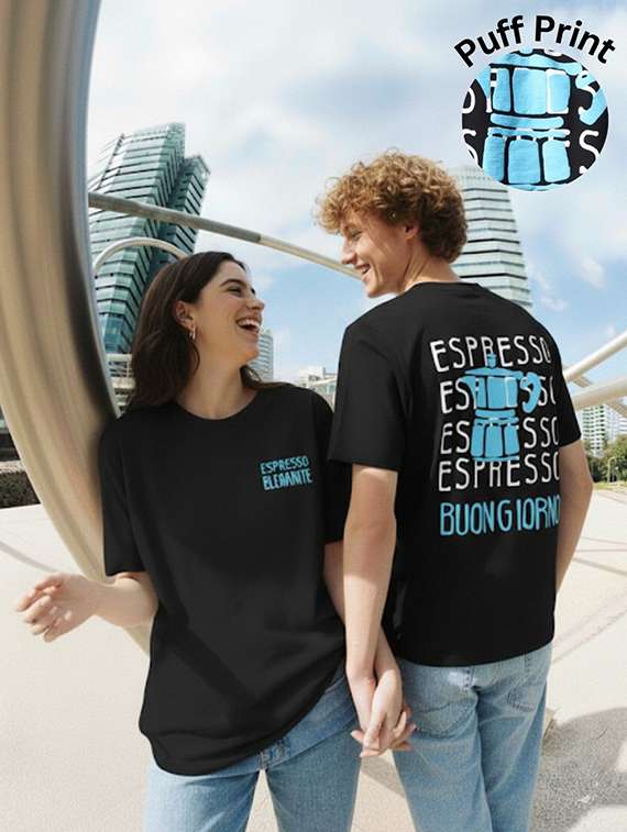 unisex printed short sleeve loose fit t-shirt - 22512608 -  Standard Image - 2