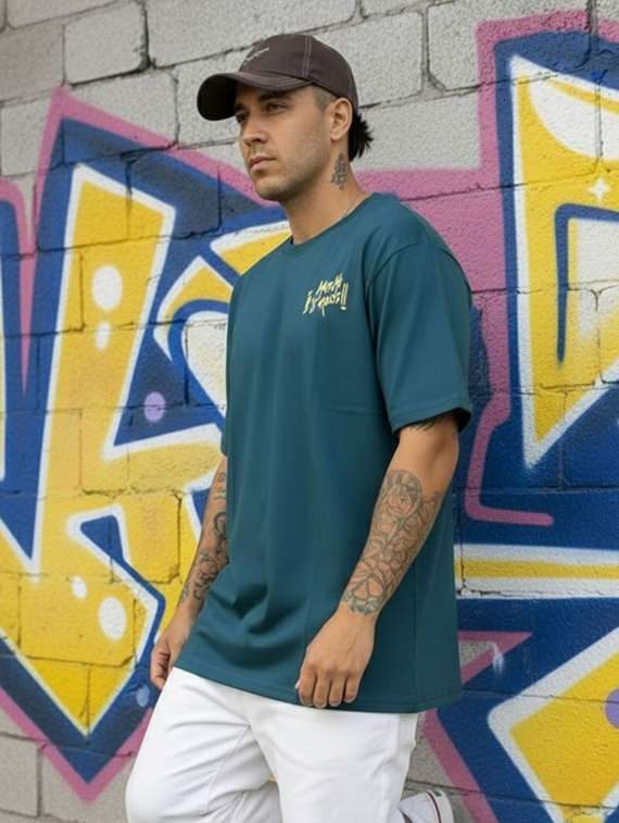 unisex printed short sleeve loose fit t-shirt - 22512644 -  Standard Image - 2