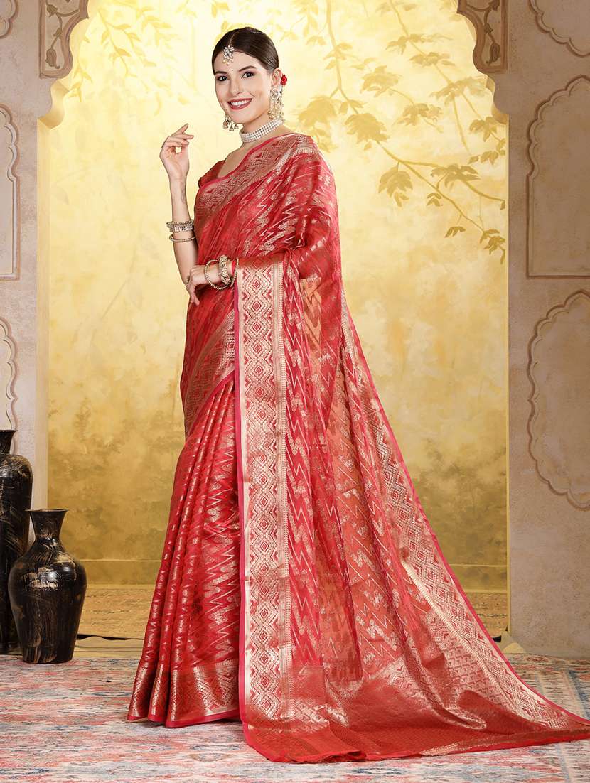 Women Self Design Banarasi Saree - 22513473 -  Standard Image - 2