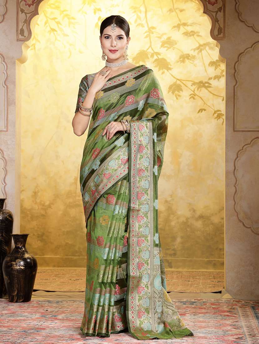 Women Self Design Bordered Saree - 22513479 -  Standard Image - 2
