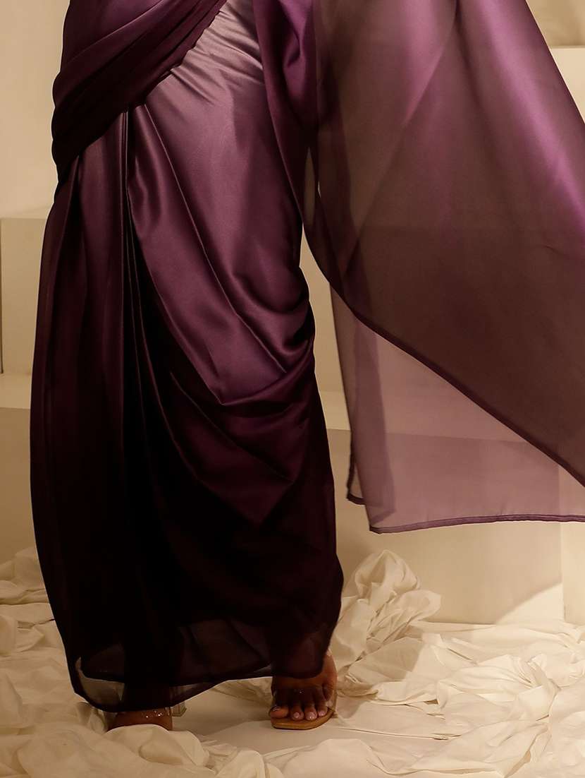 women ombre printed saree with blouse - 22513498 -  Standard Image - 2