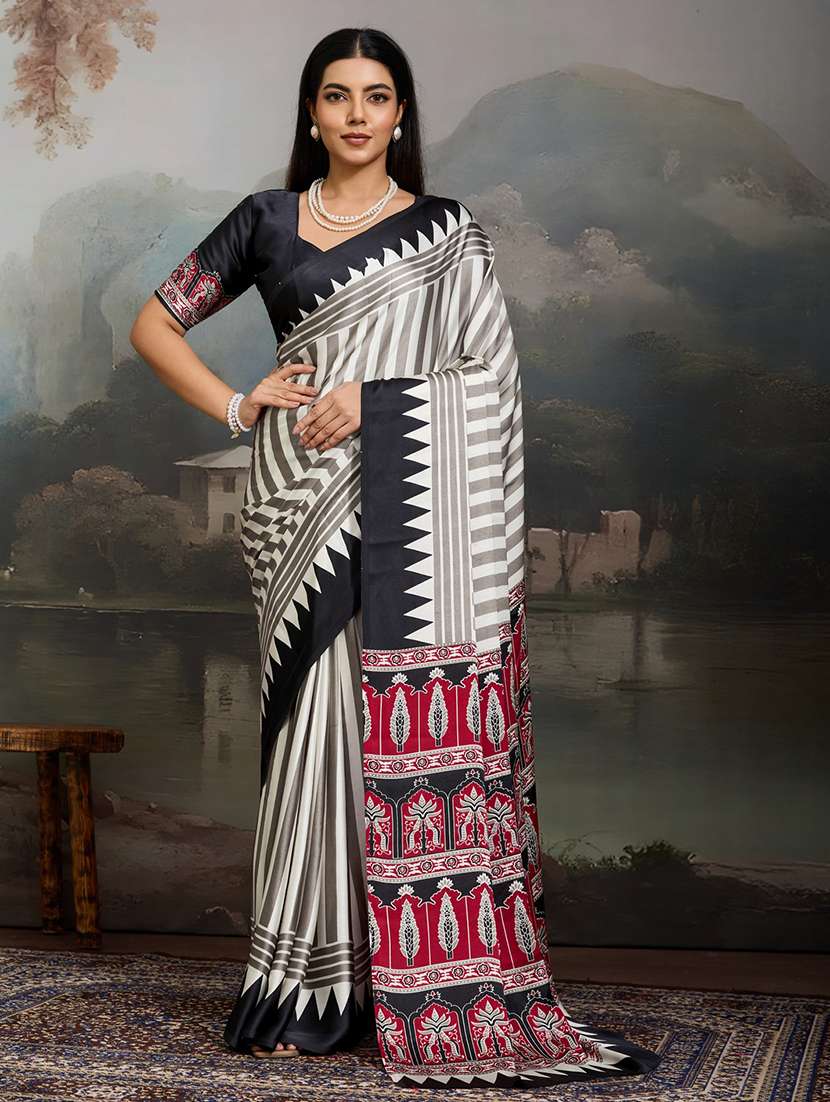 women printed casual wear saree - 22513499 -  Standard Image - 2