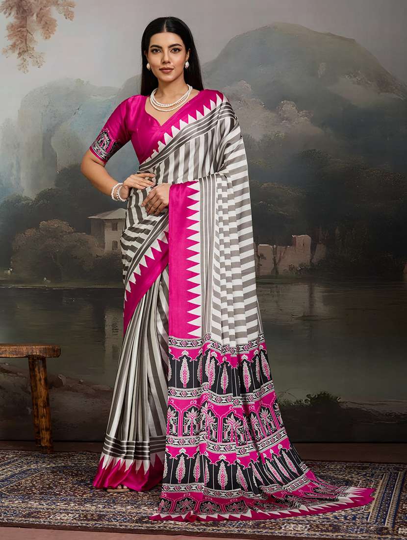 women printed casual wear saree - 22513503 -  Standard Image - 2