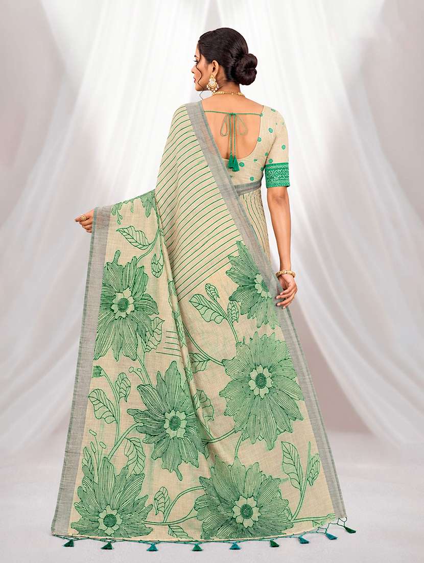 women self design handloom saree with blouse - 22515022 -  Standard Image - 2