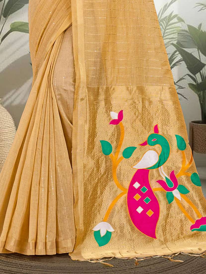 women self design paithani saree with blouse - 22515073 -  Standard Image - 2