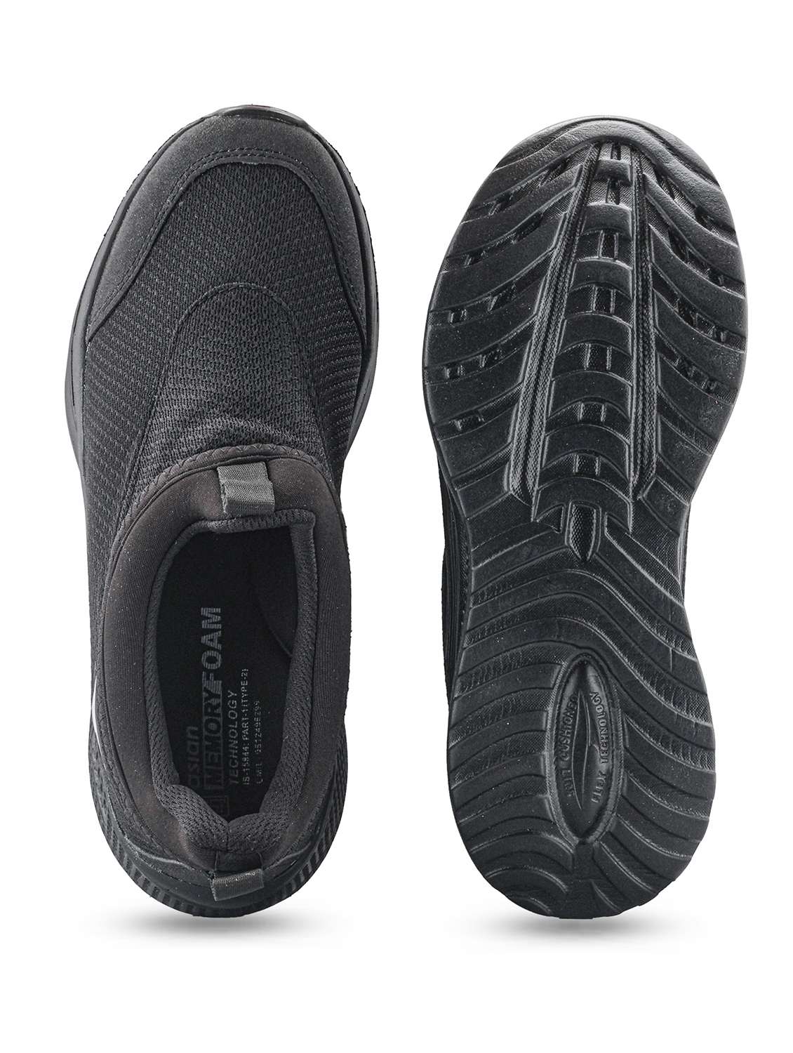 men solid slip on sport shoes - 22515117 -  Standard Image - 2