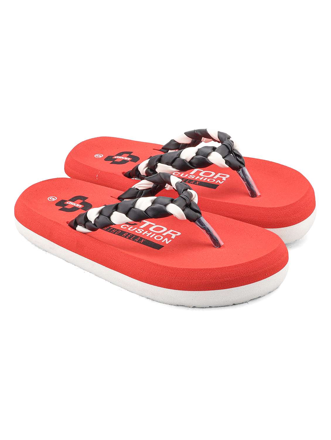 women textured slip on slippers
