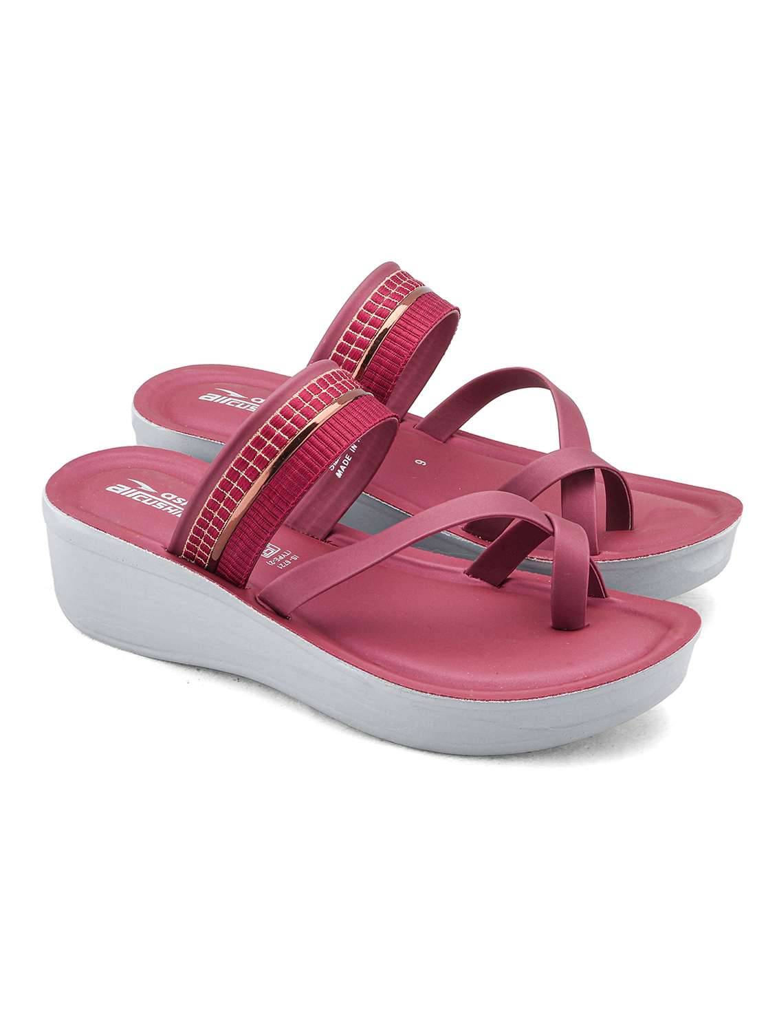 women textured one toe wedges
