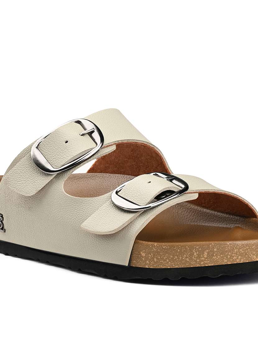 women beige slip on sandal - 22515211 -  Standard Image - 2