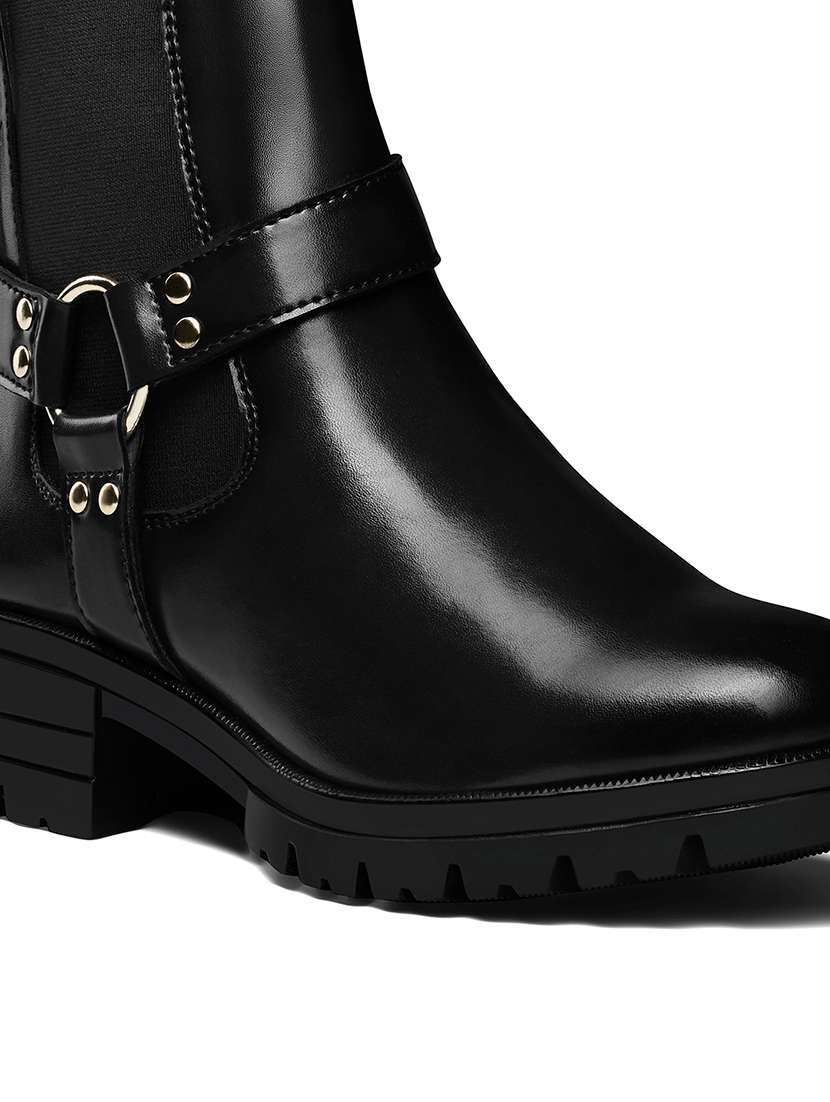 women black high-tops boot - 22515220 -  Standard Image - 2