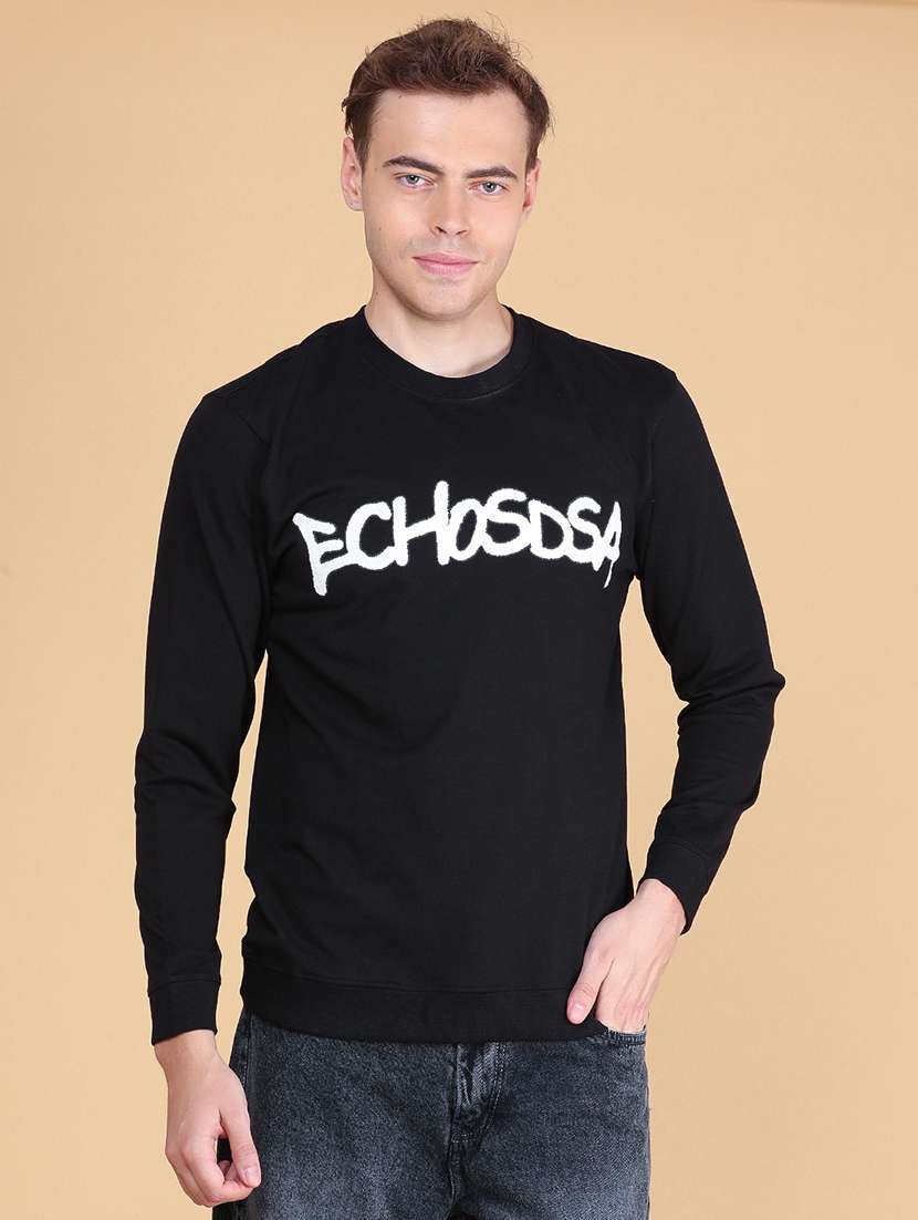 men printed long sleeves regular fit t-shirt - 22516552 -  Standard Image - 2
