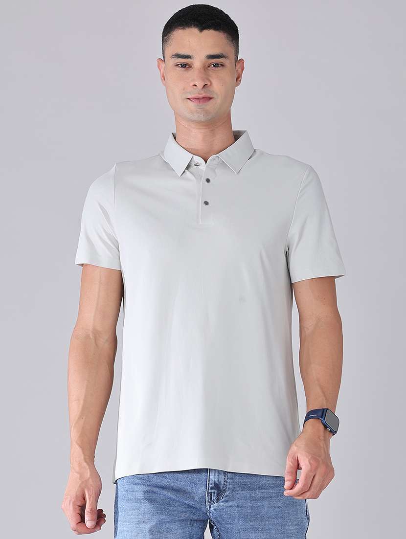 men self design short sleeve regular fit polo t-shirt - 22516669 -  Standard Image - 2