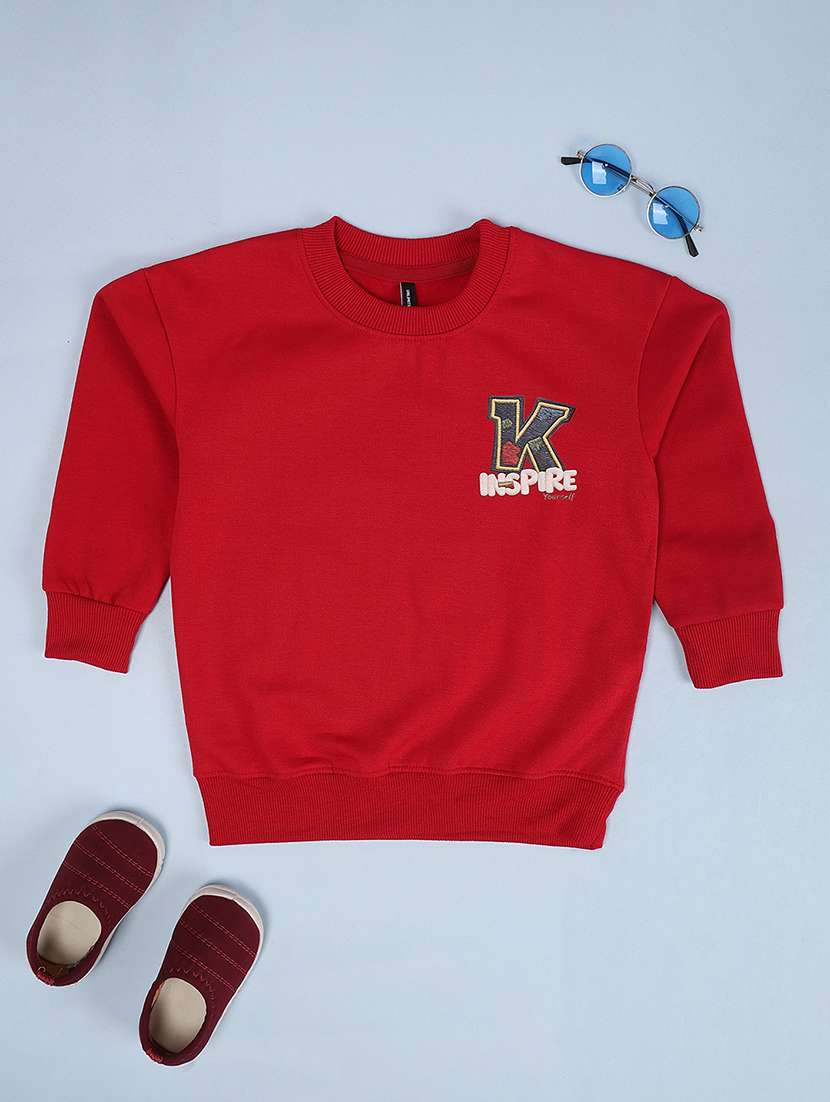 Boy Printed Long Sleeves Regular Fit Sweatshirt - 22517246 -  Standard Image - 2