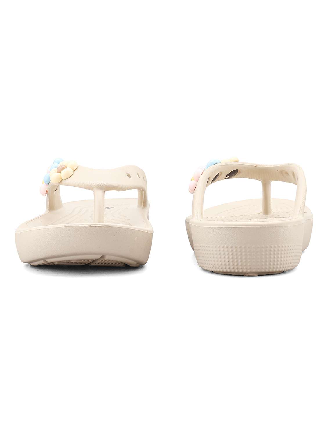 women embellished toe separator slipper - 22517770 -  Standard Image - 2