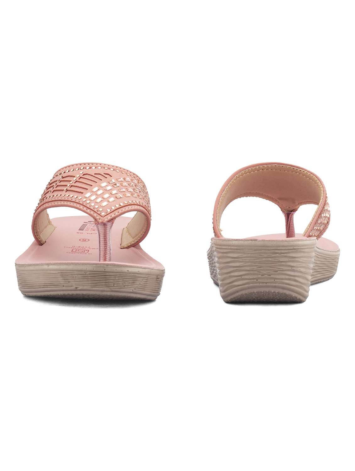 women embellished toe separator wedges - 22517777 -  Standard Image - 2