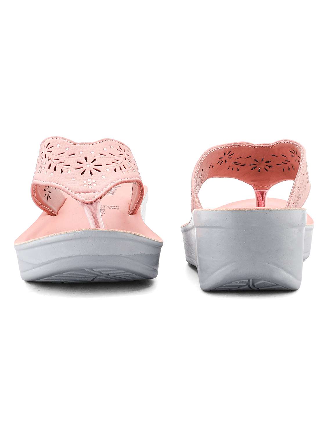 women cutwork toe separator wedges - 22517784 -  Standard Image - 2