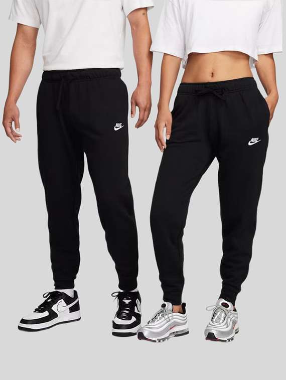 unisex solid mid rise regular fit joggers - 22517798 -  Standard Image - 2