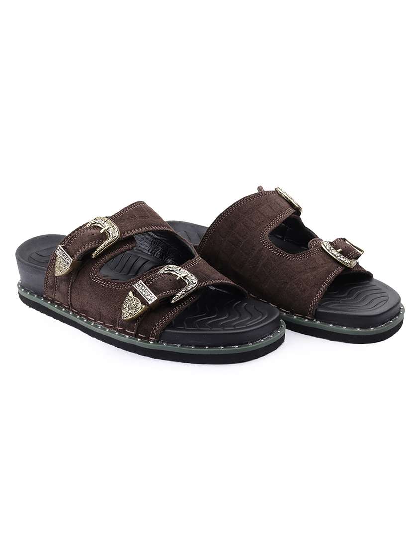 men solid slip on sandal - 22517832 -  Standard Image - 2