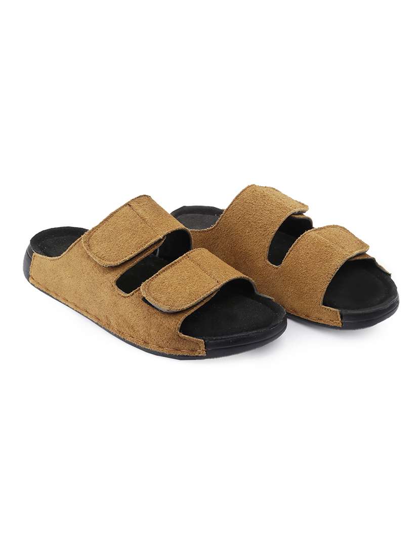 men solid slip on sandal - 22517835 -  Standard Image - 2
