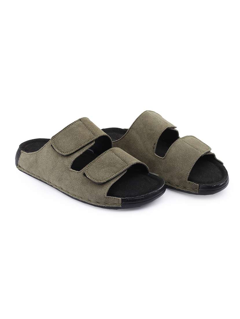 men solid slip on sandal - 22517836 -  Standard Image - 2