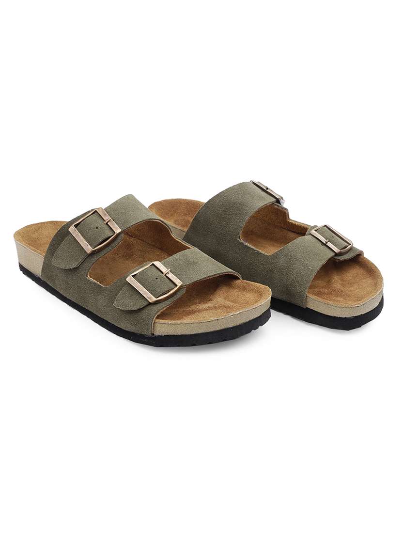 men solid strap sandal - 22517840 -  Standard Image - 2