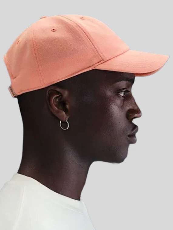 nike orange polyester base ball cap with adjustable strap - 22517910 -  Standard Image - 2